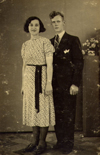 Foto van de verloving in juli 1939